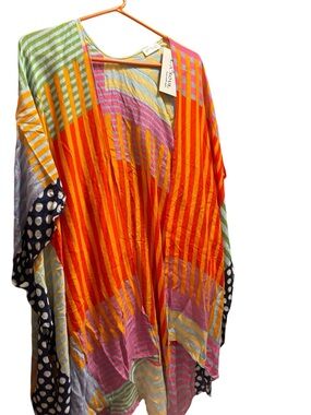 Lightweight Multi Color Pattern Kimono